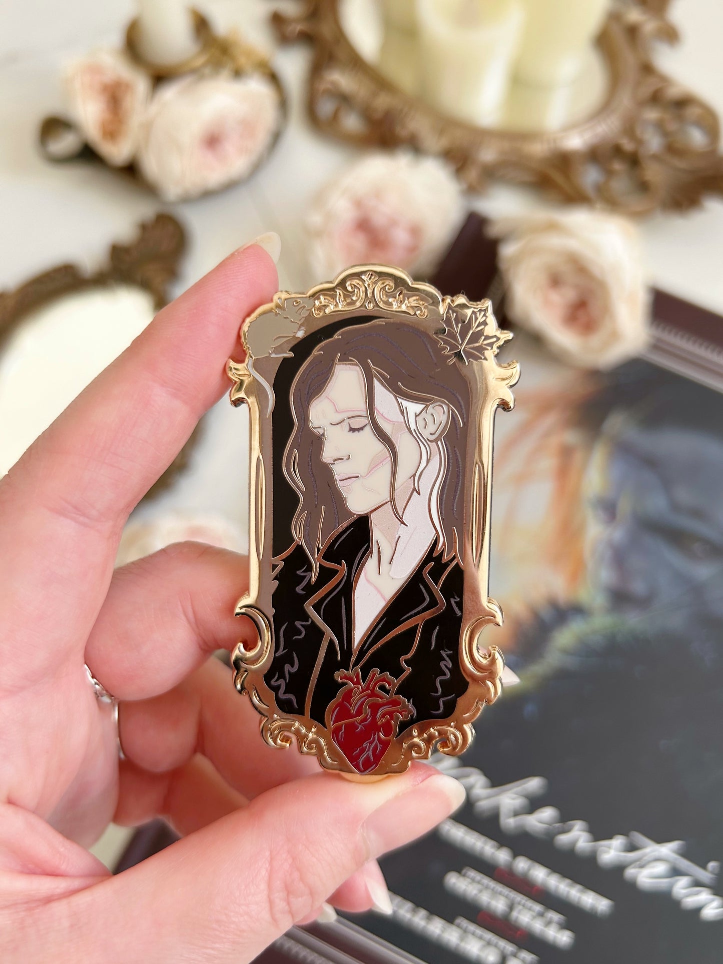 Elizabeth & The Creature pins