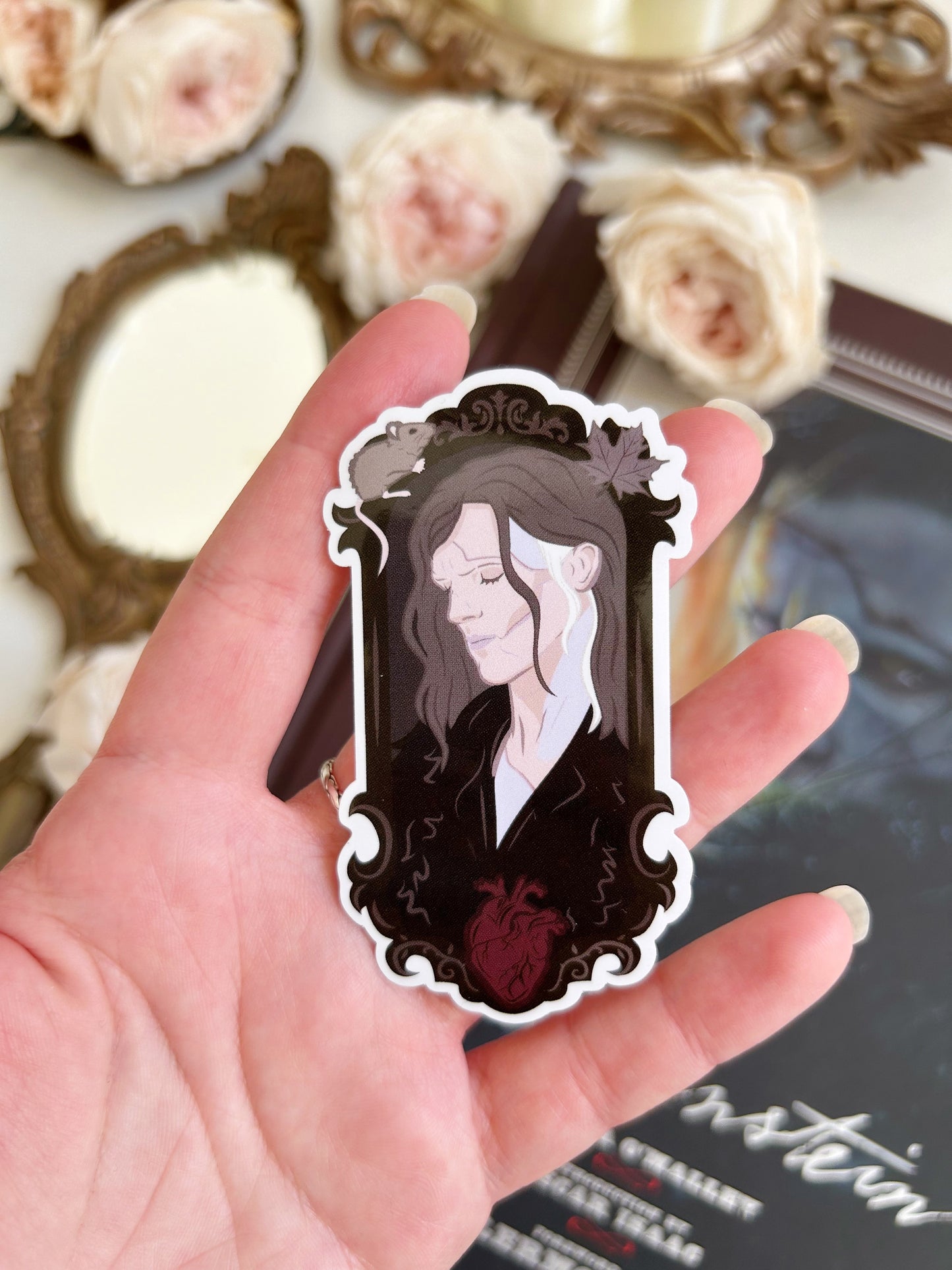 Elizabeth & The Creature stickers