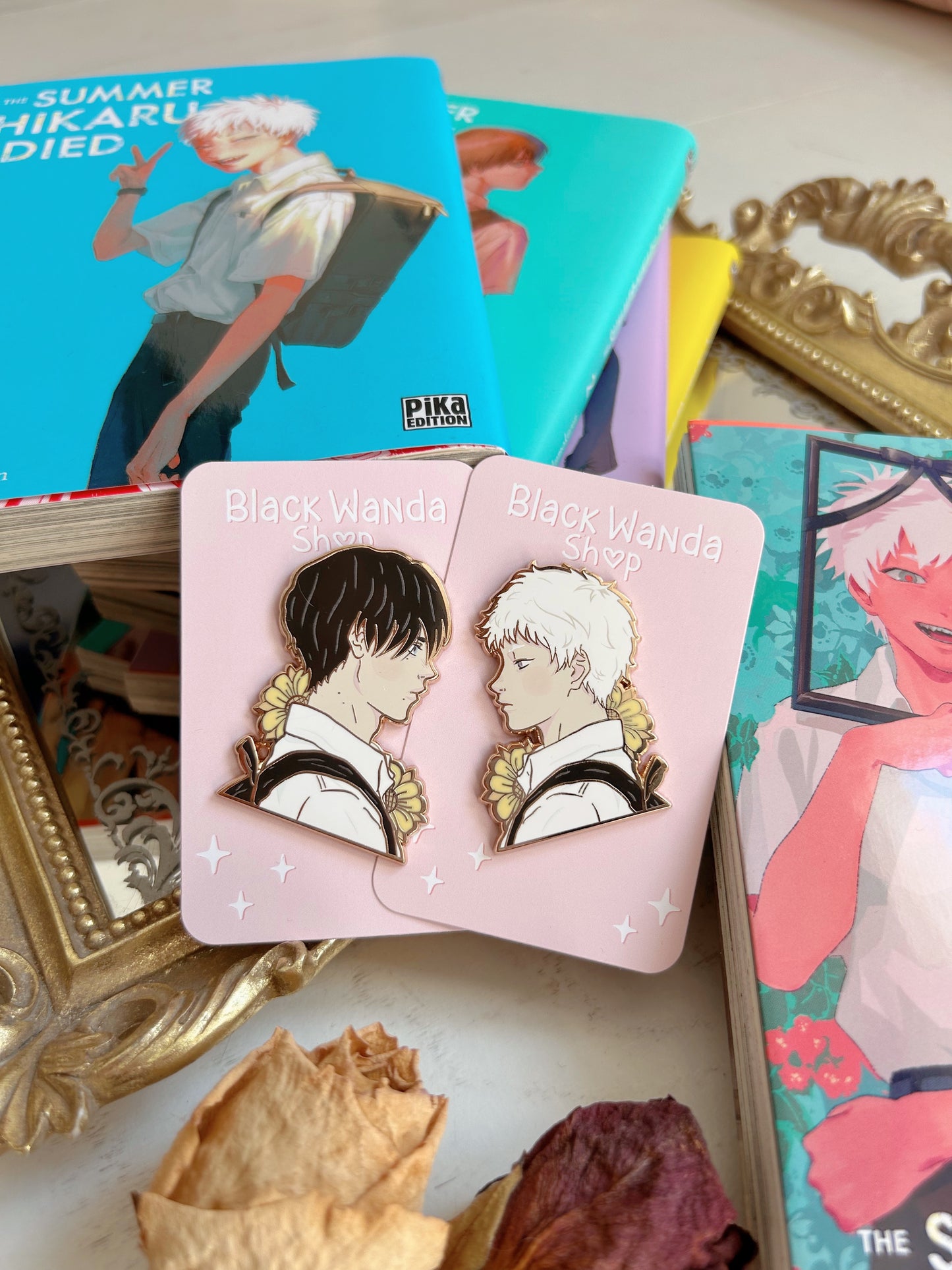 Yoshiki & Hikaru pins set