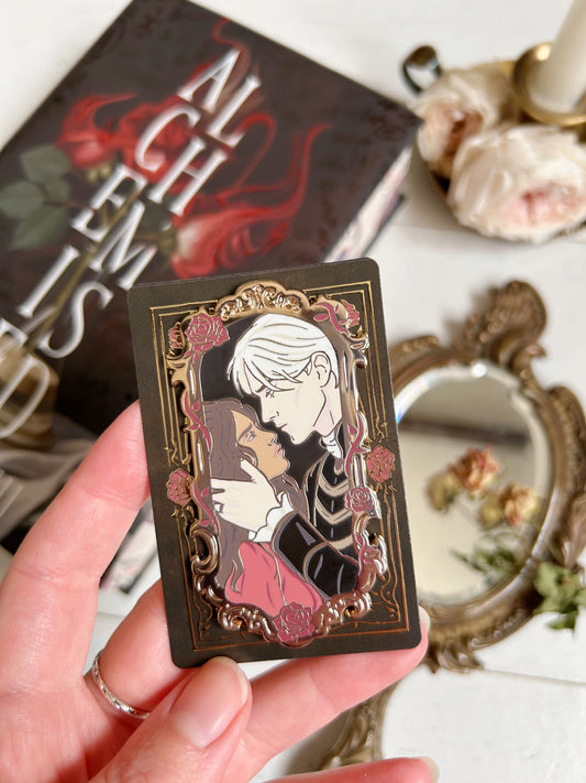 Alchemised Helena and Kaine pins