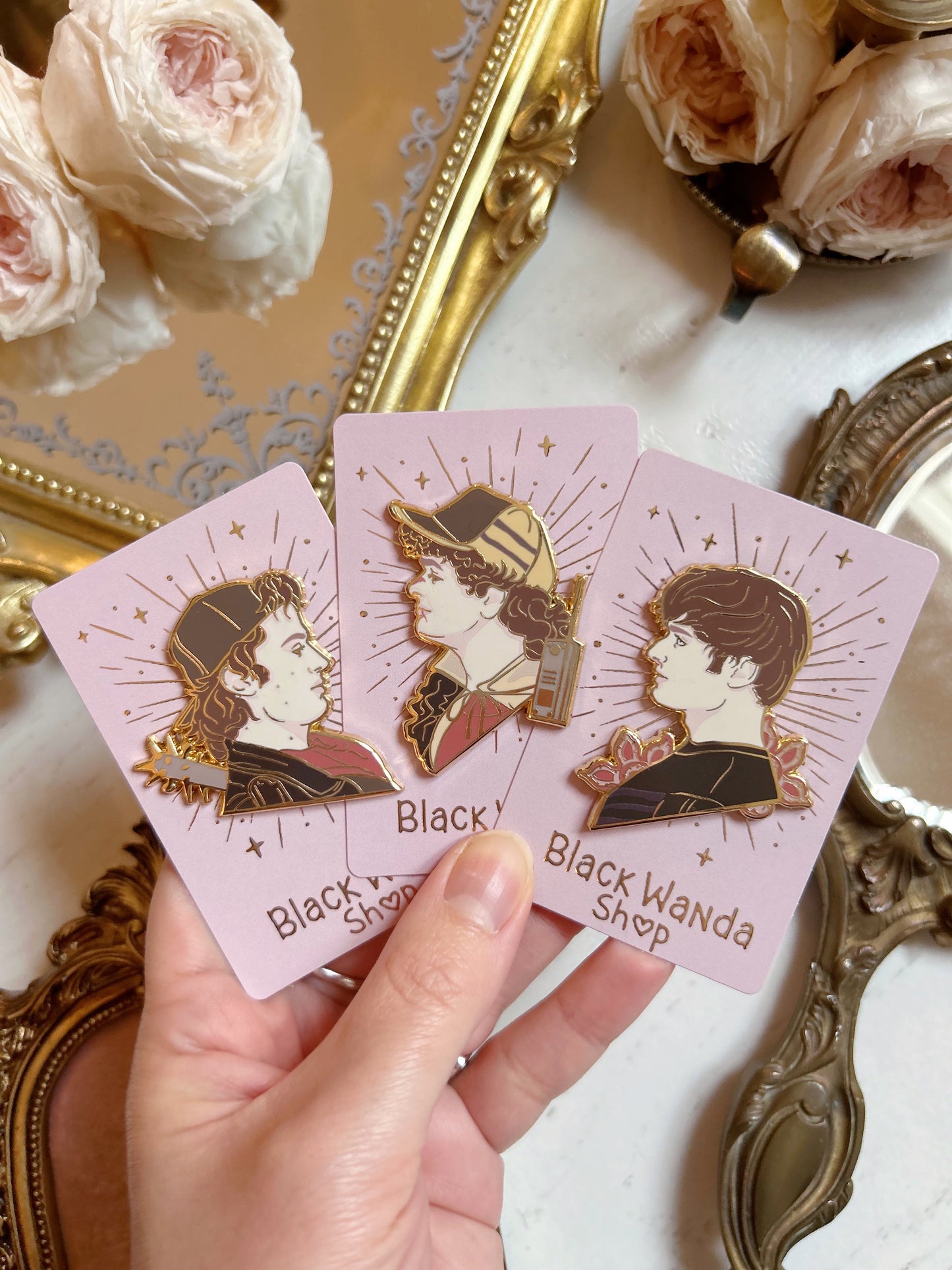 Stranger Things pins collection