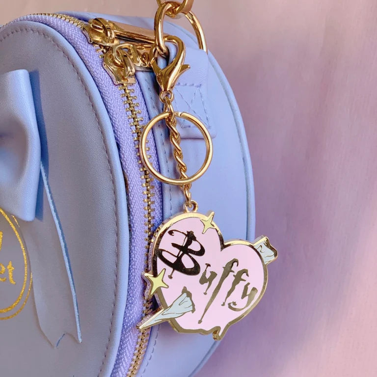 Buffy heart Keychain