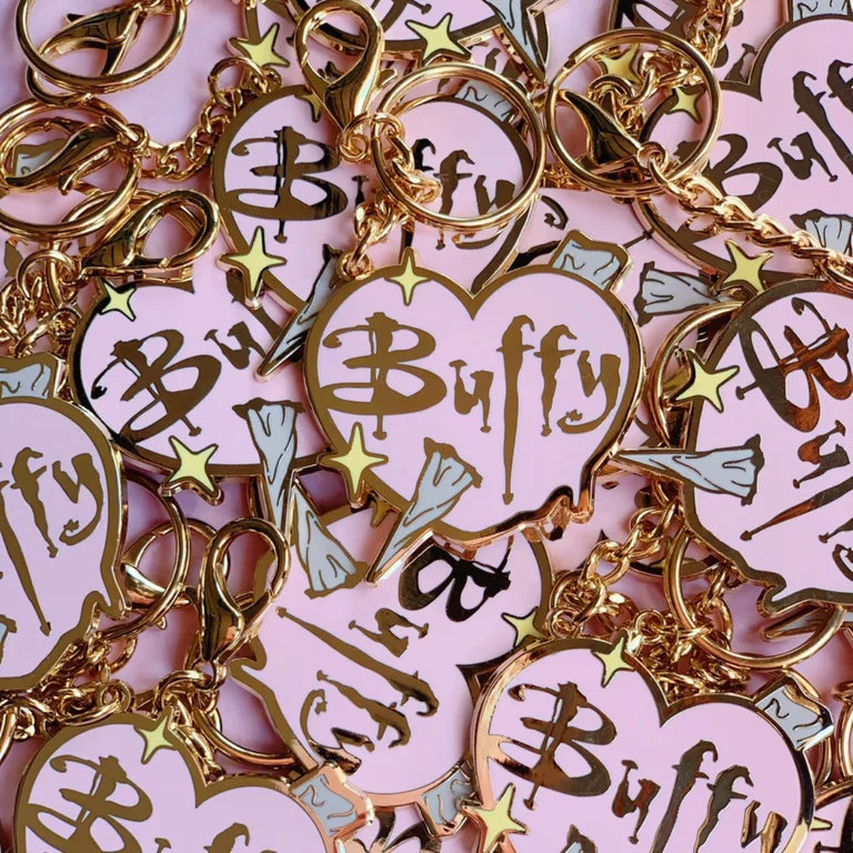 Buffy heart Keychain