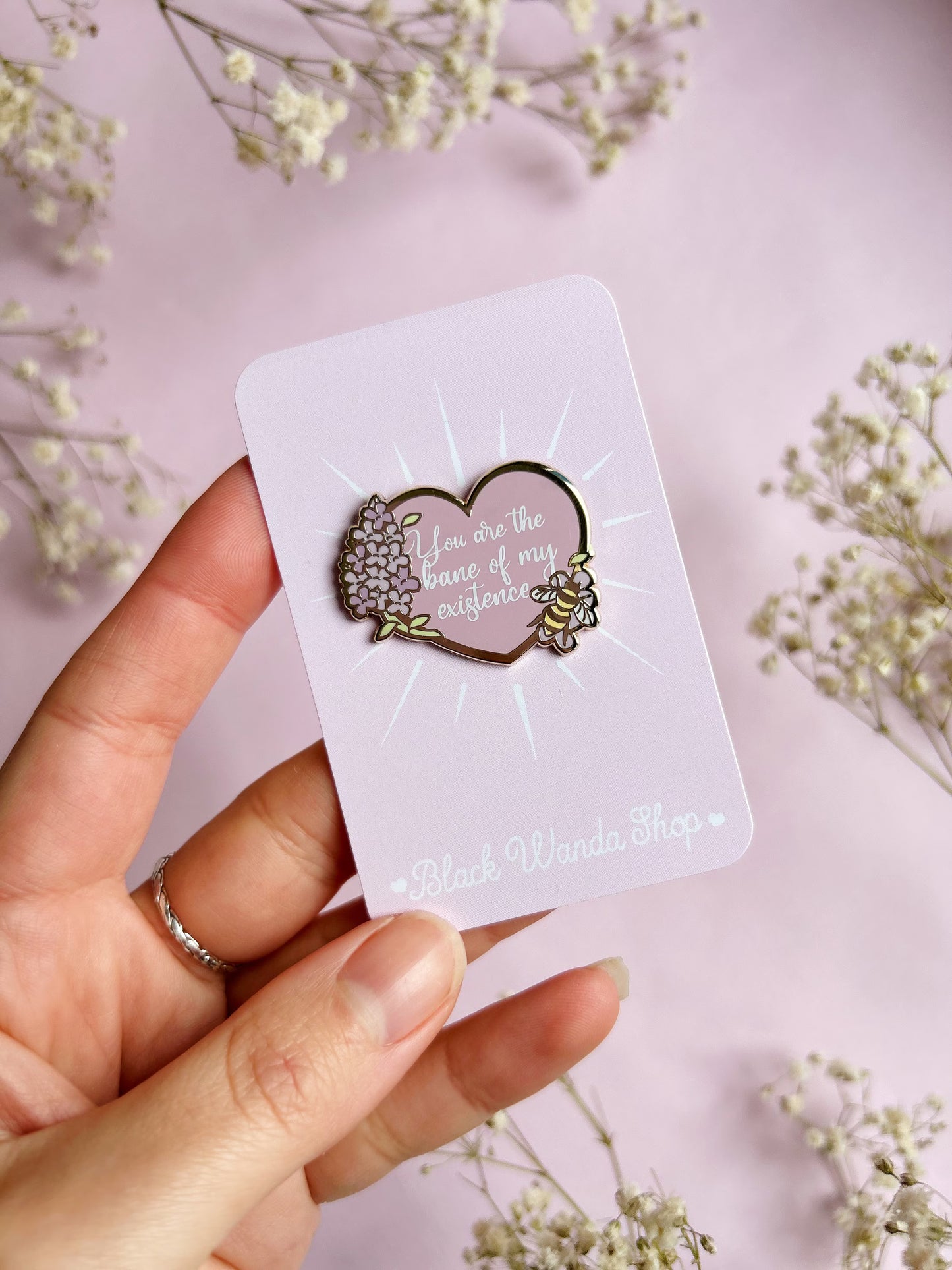 Bridgerton hearts pins