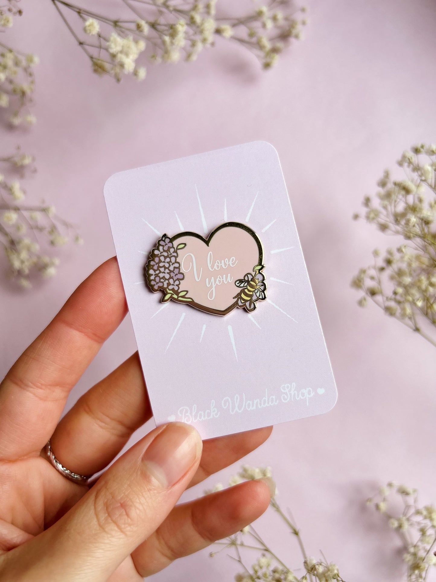 Bridgerton hearts pins