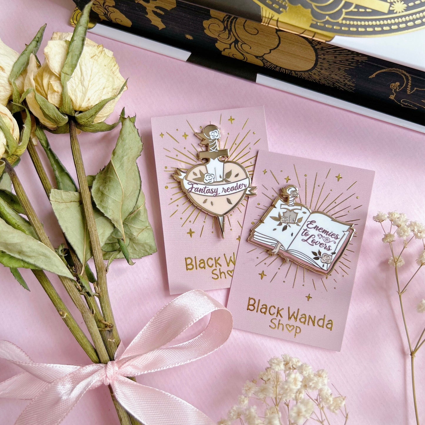Enemies to Lovers book pins