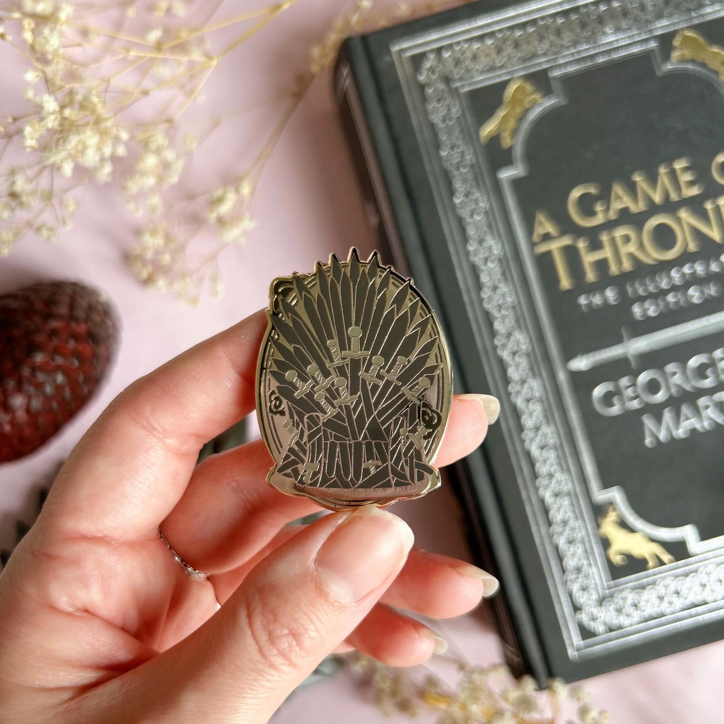 House of the dragon Throne pin