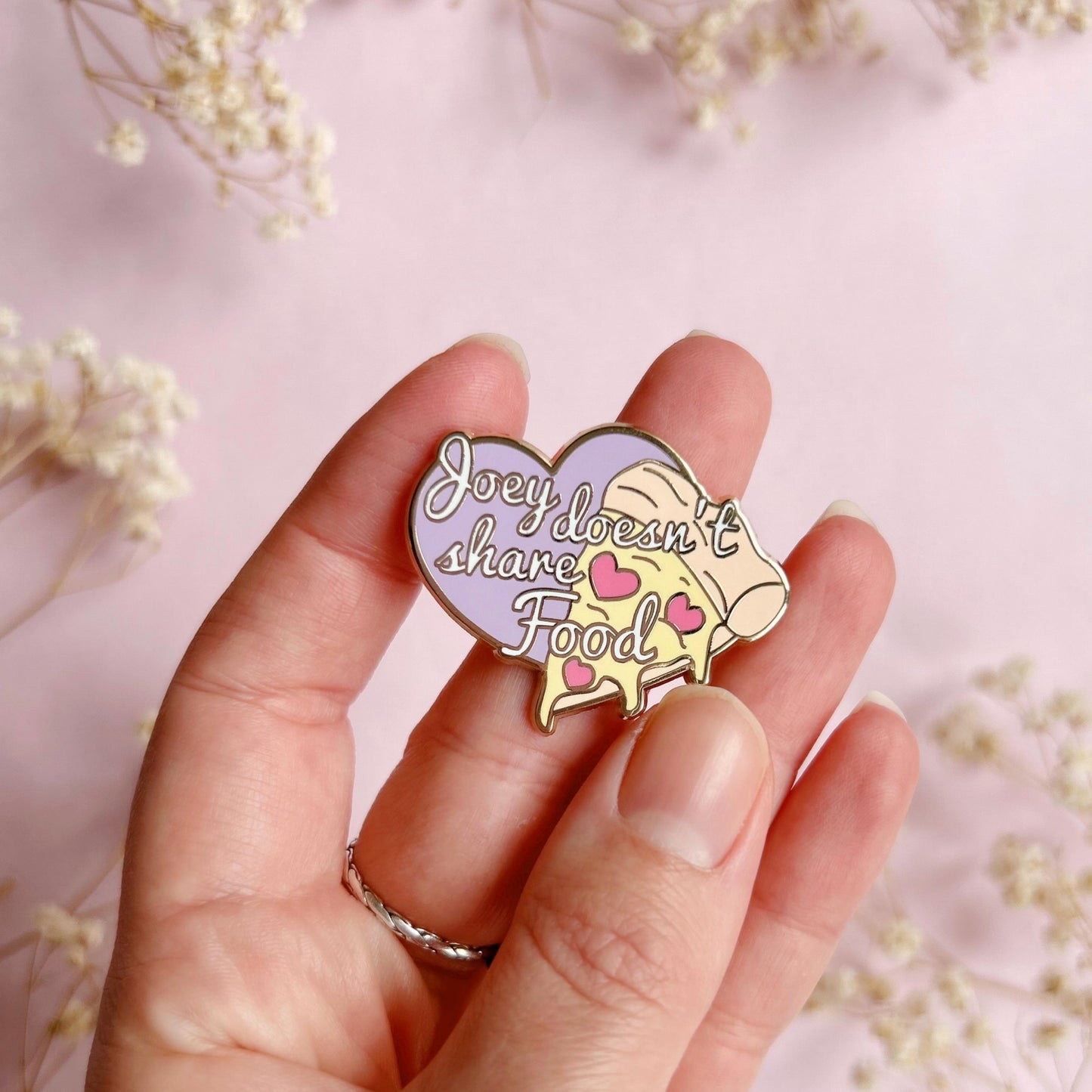 Friends pizza pins
