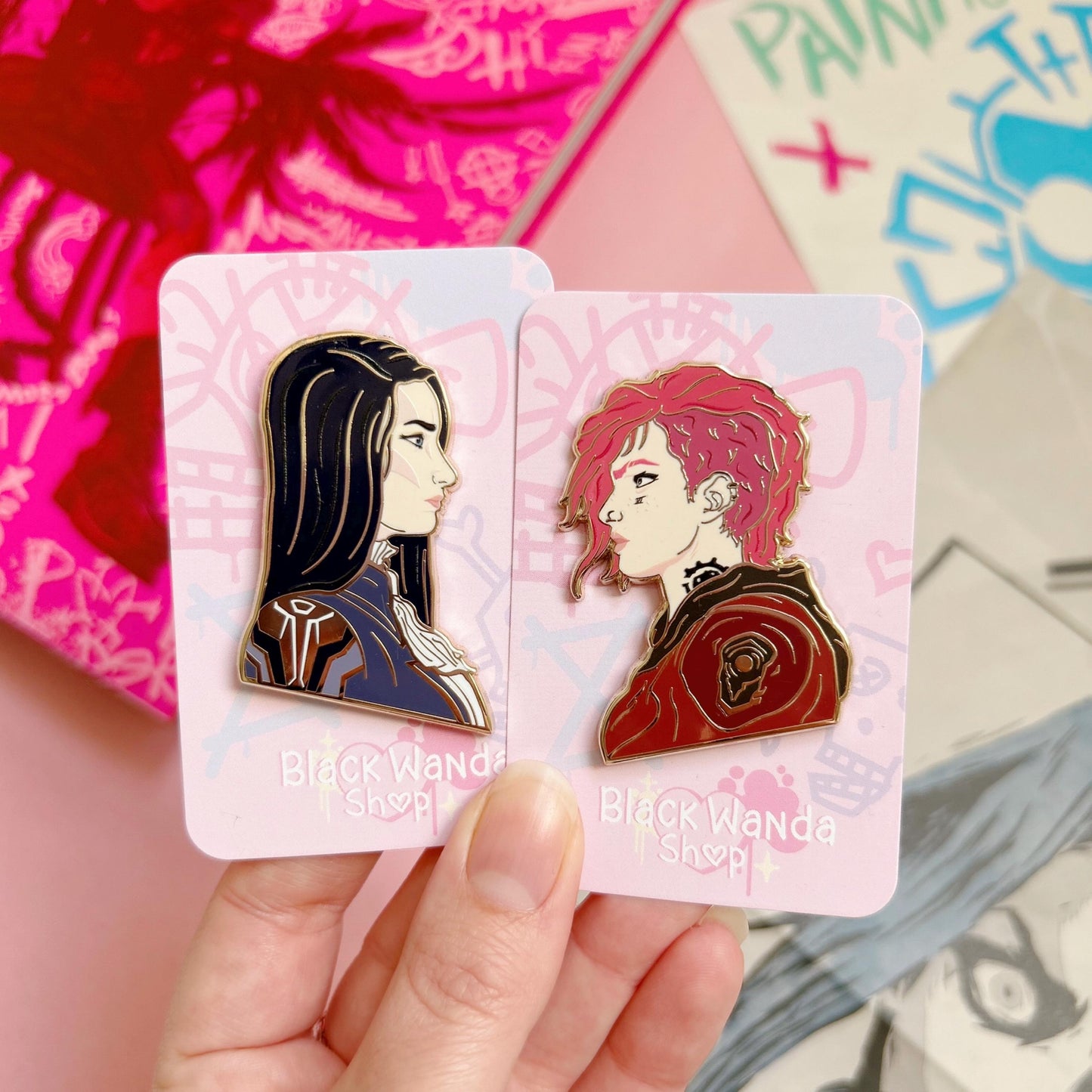 Arcane pins collection