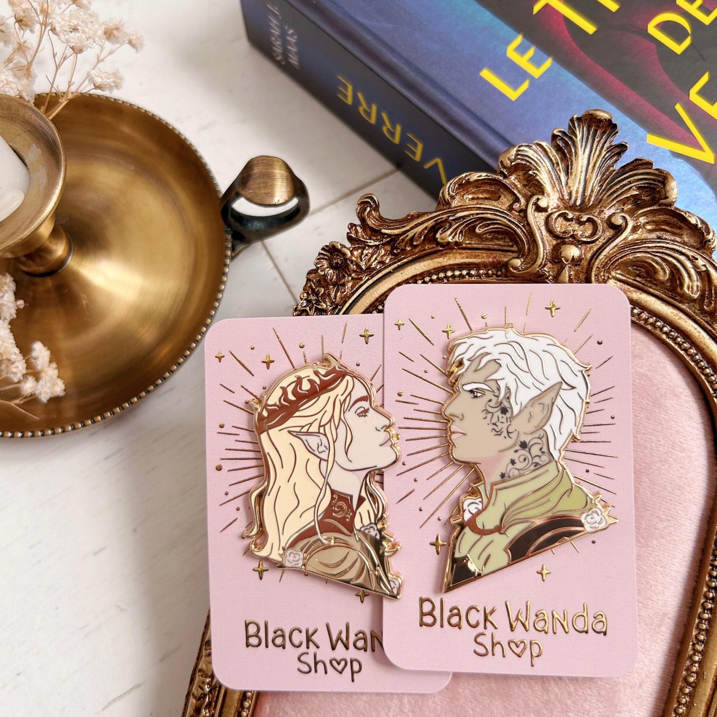 Throne of glass profiles pins set