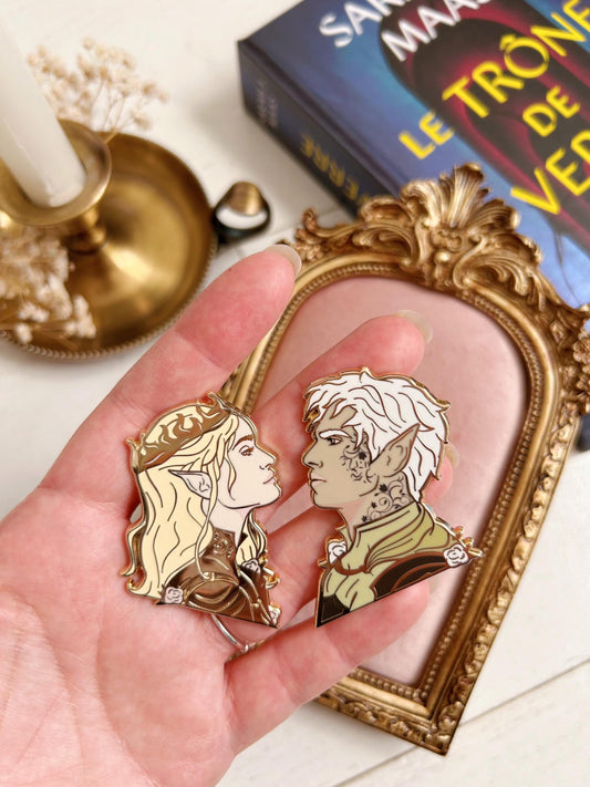 Throne of glass profiles pins set