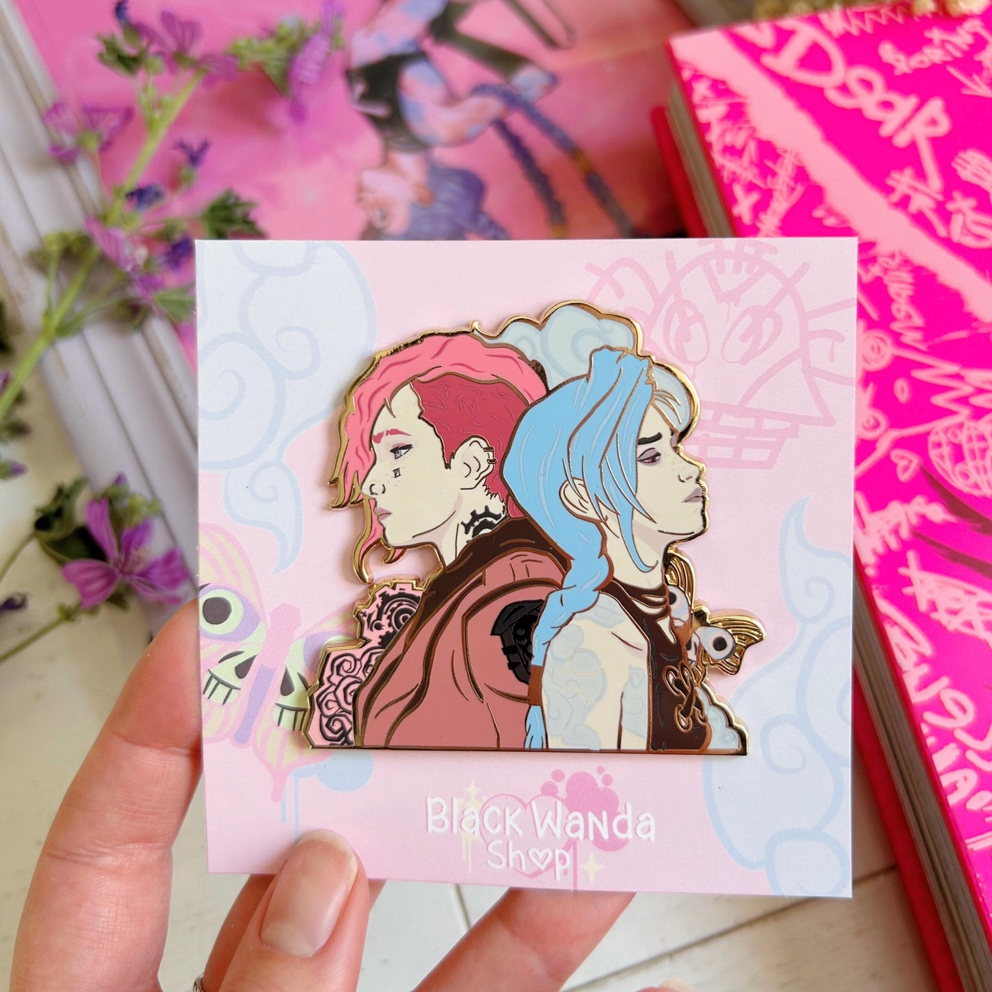 Arcane Jinx and VI pins