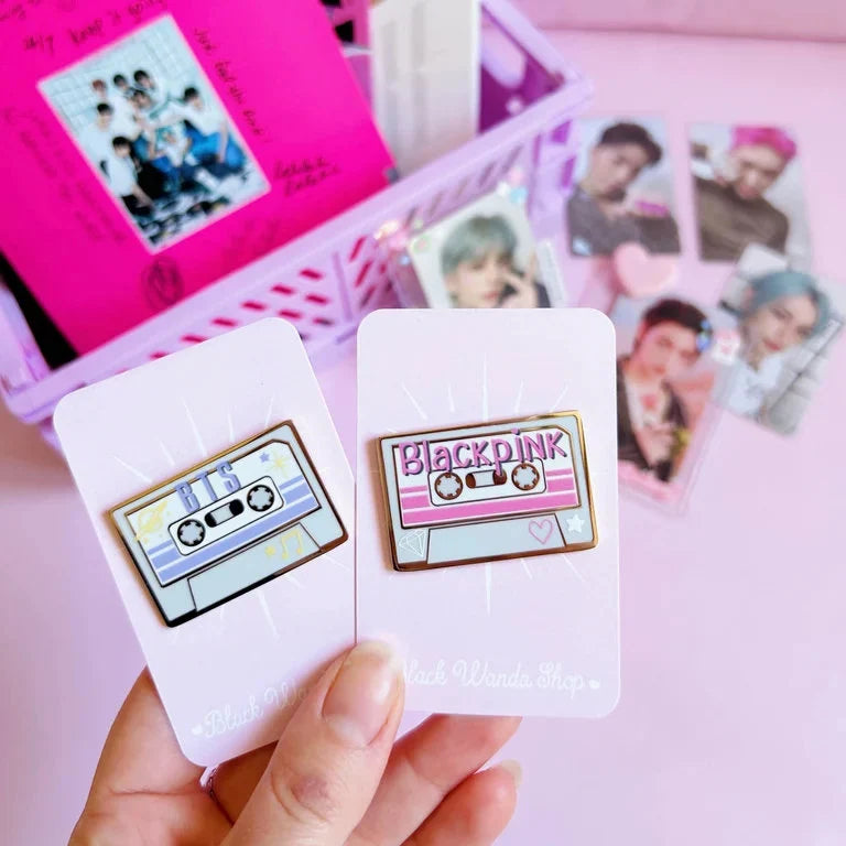 Kpop tapes pins