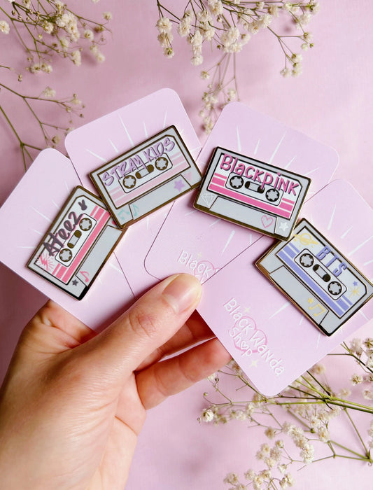 Kpop tapes pins