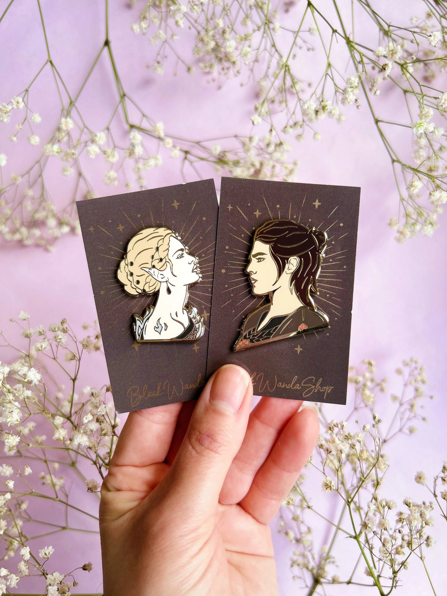 Nesta Cassian pins set