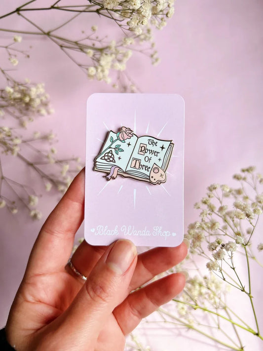 Open Book Of Shadows Pins