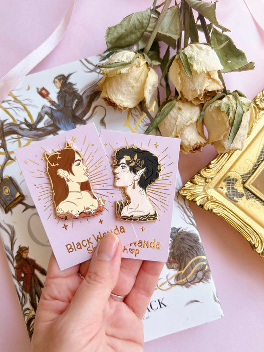 Jude and Cardan pins Set
