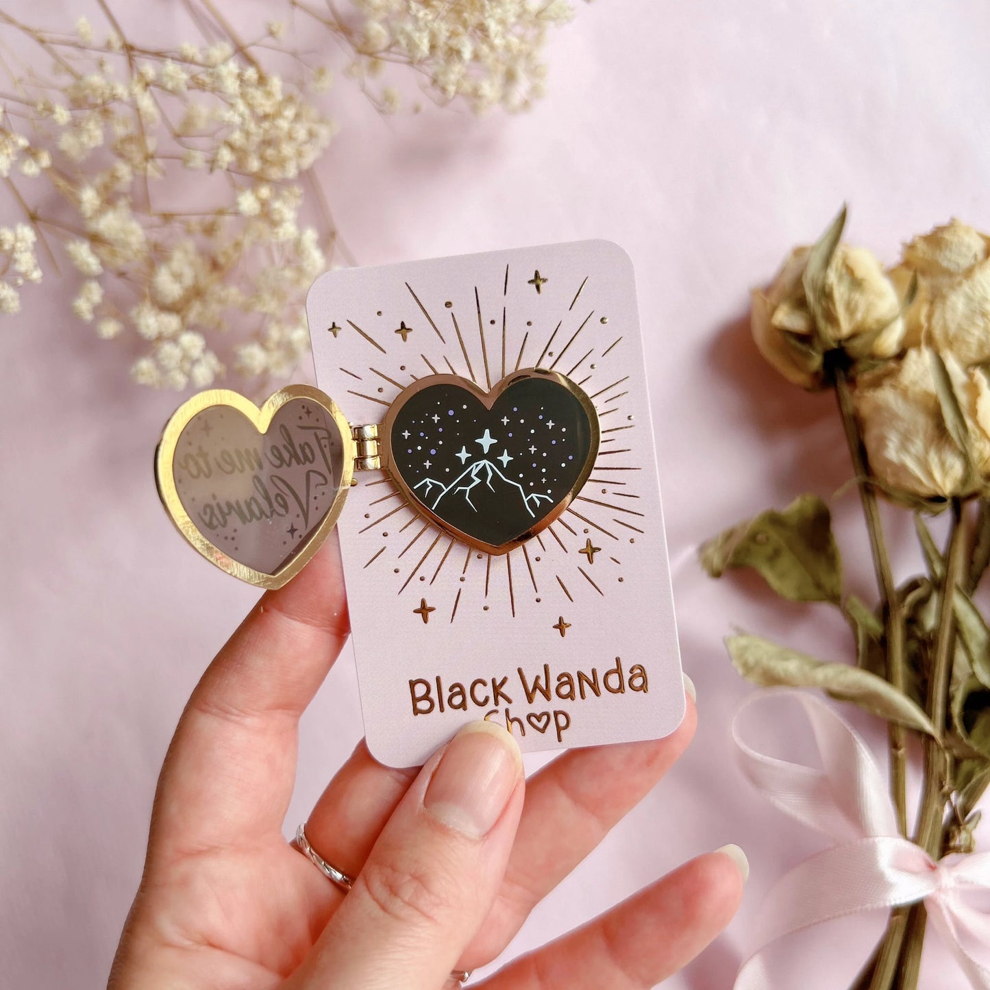 Velaris heart Pins