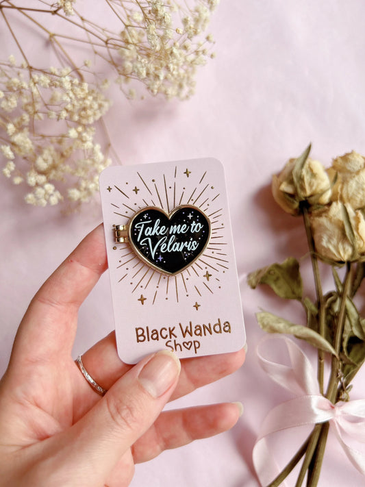 Velaris heart Pins
