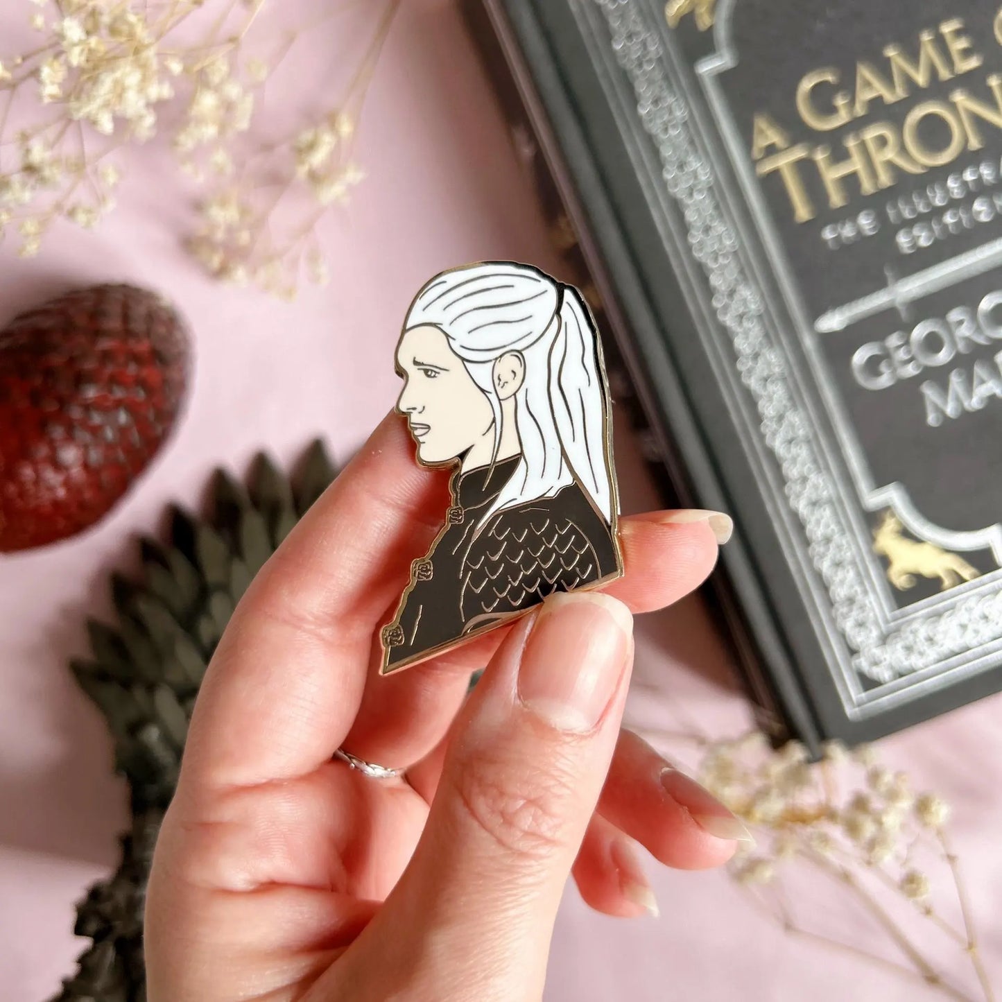 House of the dragon Rhaenyra and Daemon pins