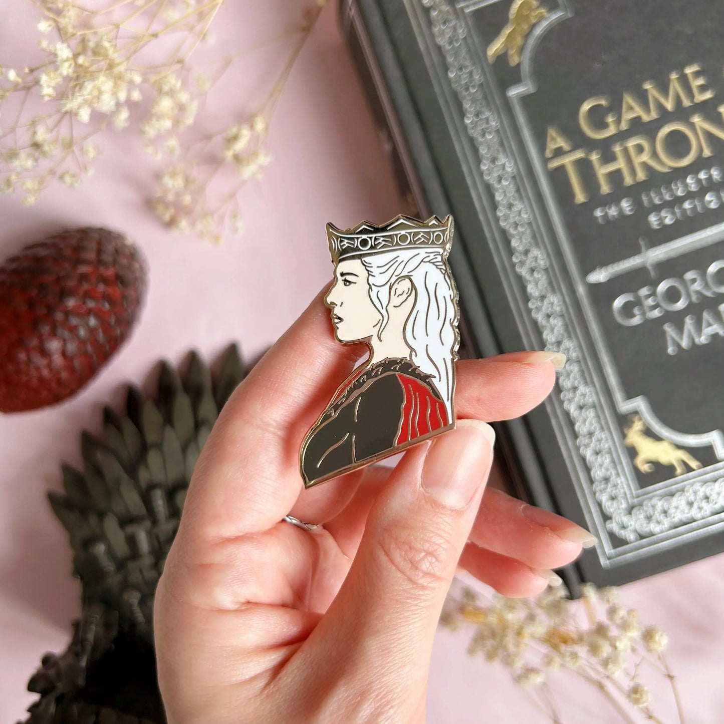 House of the dragon Rhaenyra and Daemon pins