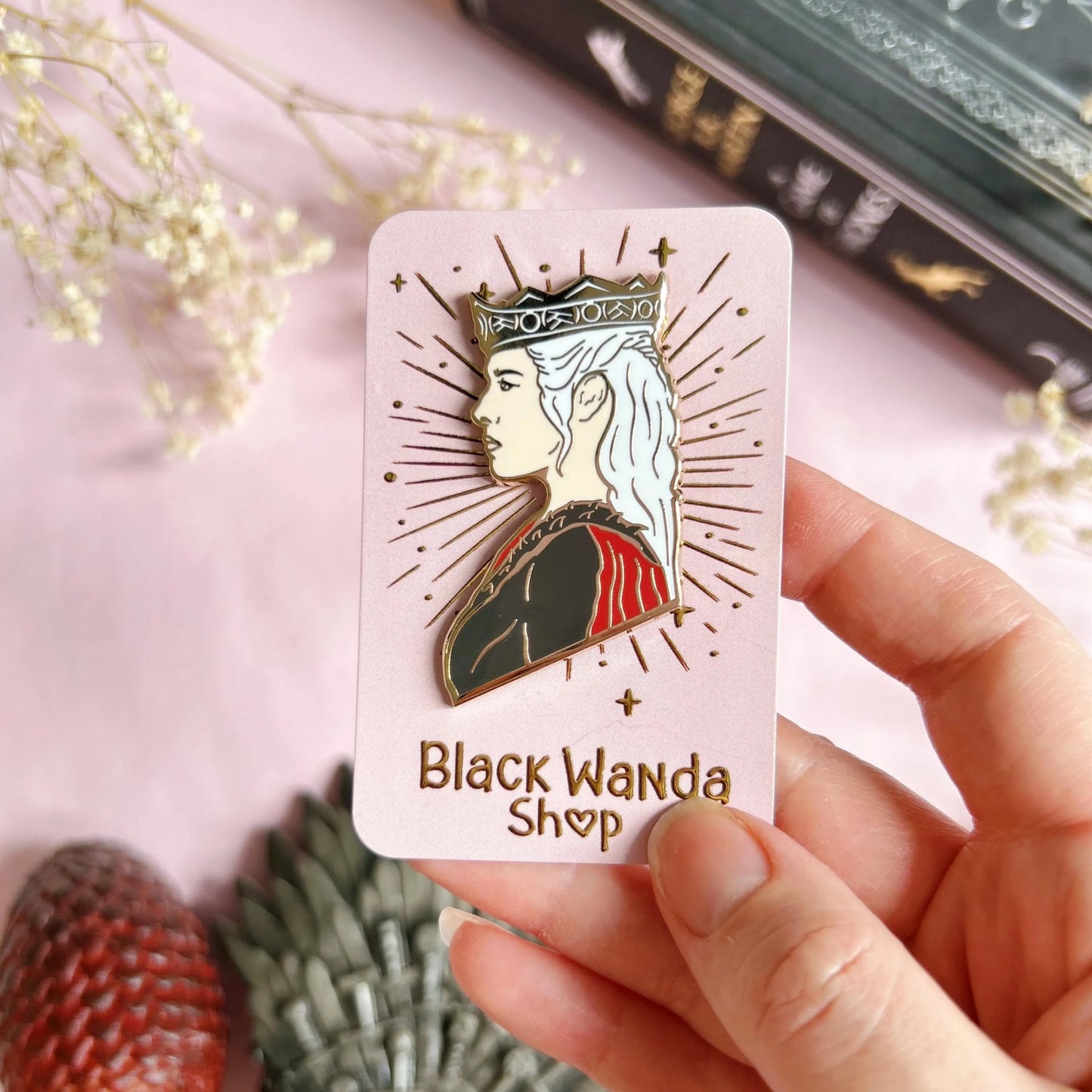House of the dragon Rhaenyra and Daemon pins