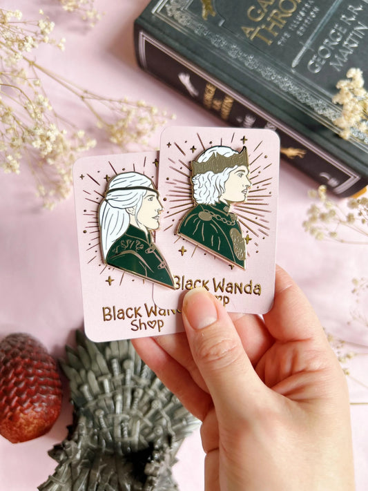 House of the dragon Aegon and Aemond pins