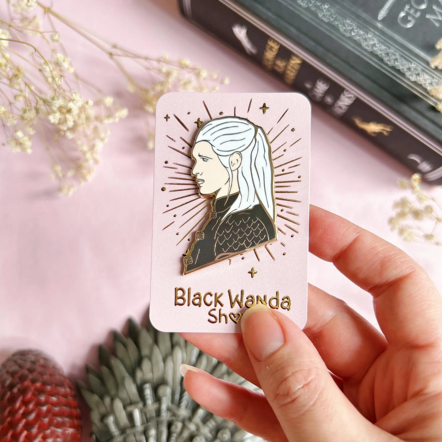House of the dragon Rhaenyra and Daemon pins