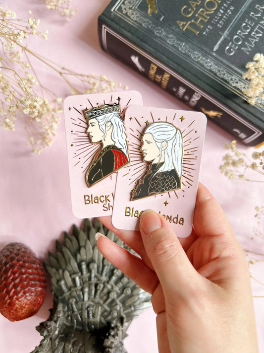 House of the dragon Rhaenyra and Daemon pins