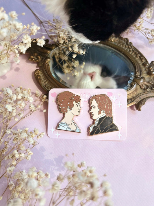 Pride and Prejudice pins set