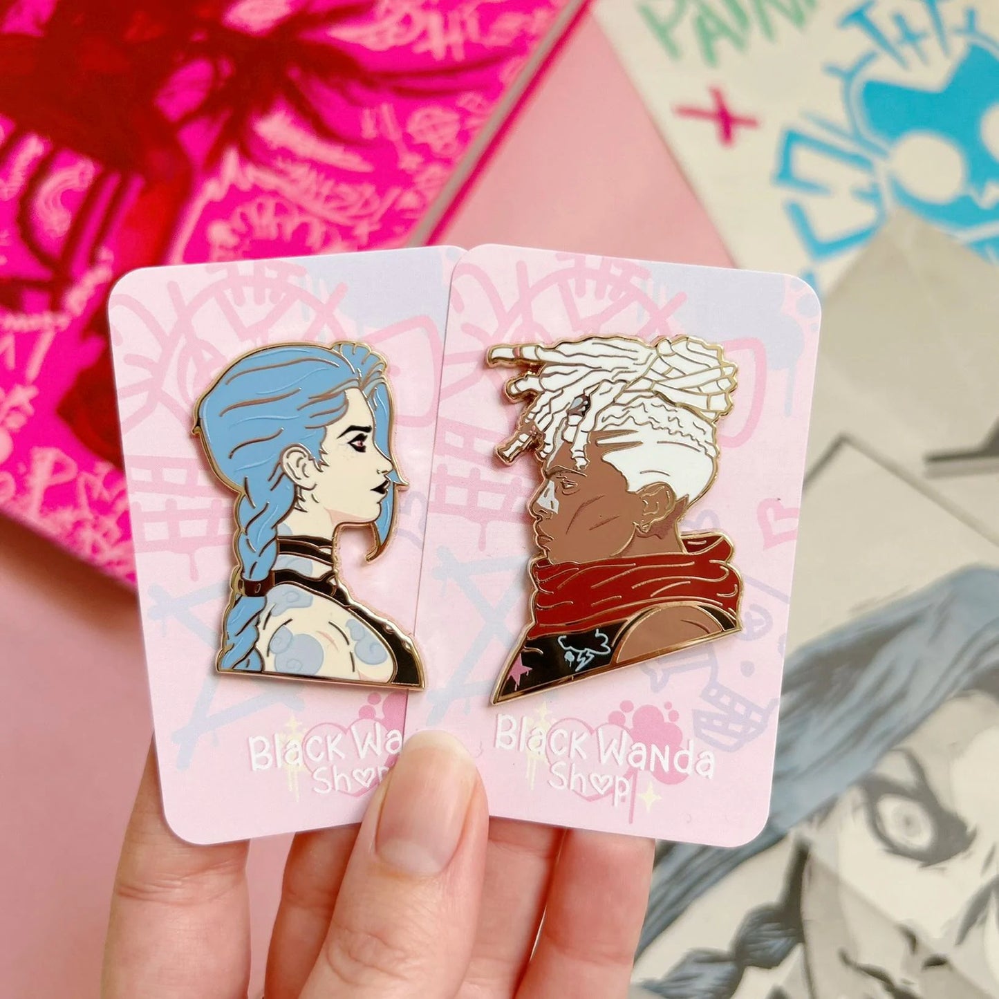 Arcane pins collection