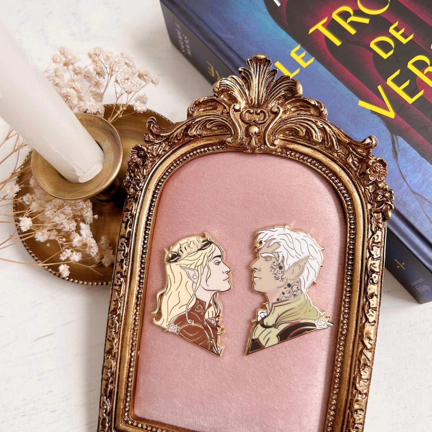Throne of glass profiles pins set