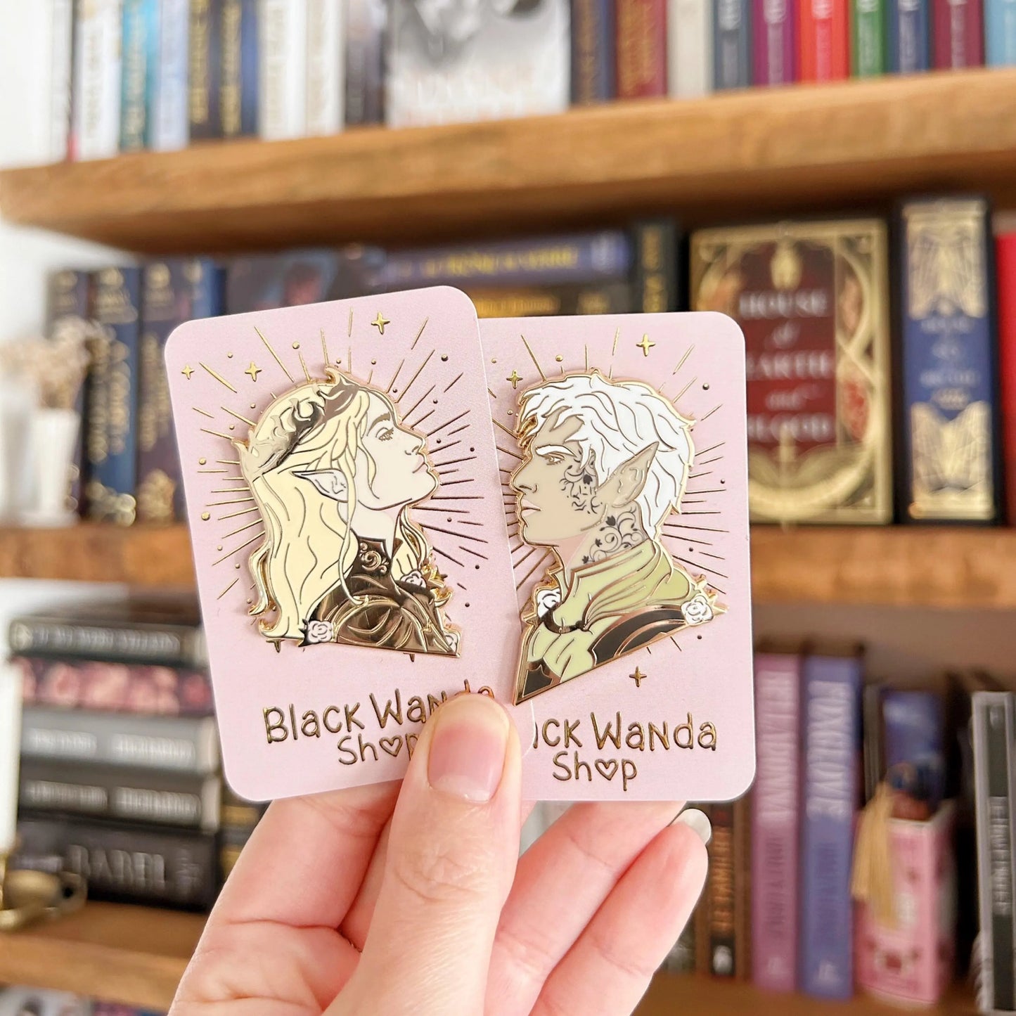 Throne of glass profiles pins set