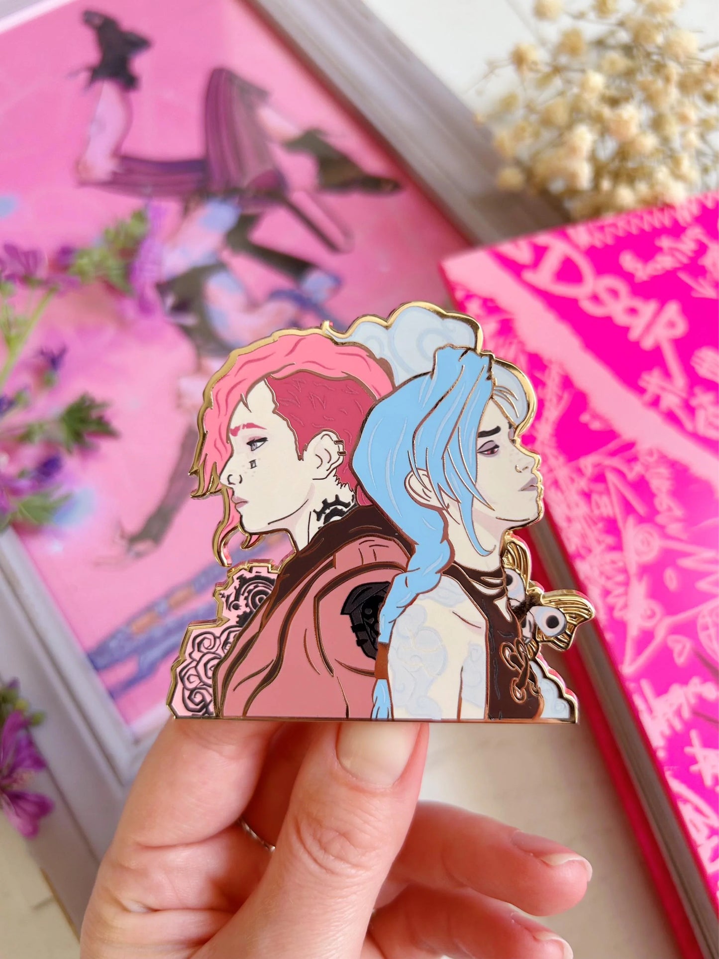 Arcane Jinx and VI pins