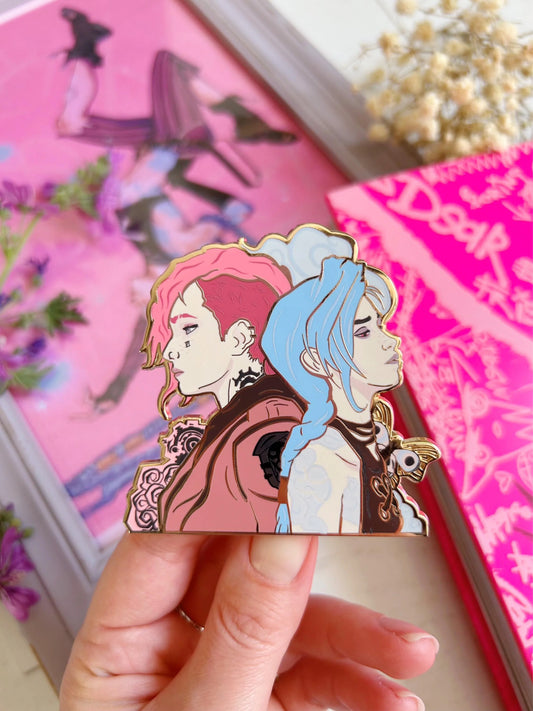 Arcane Jinx and VI pins