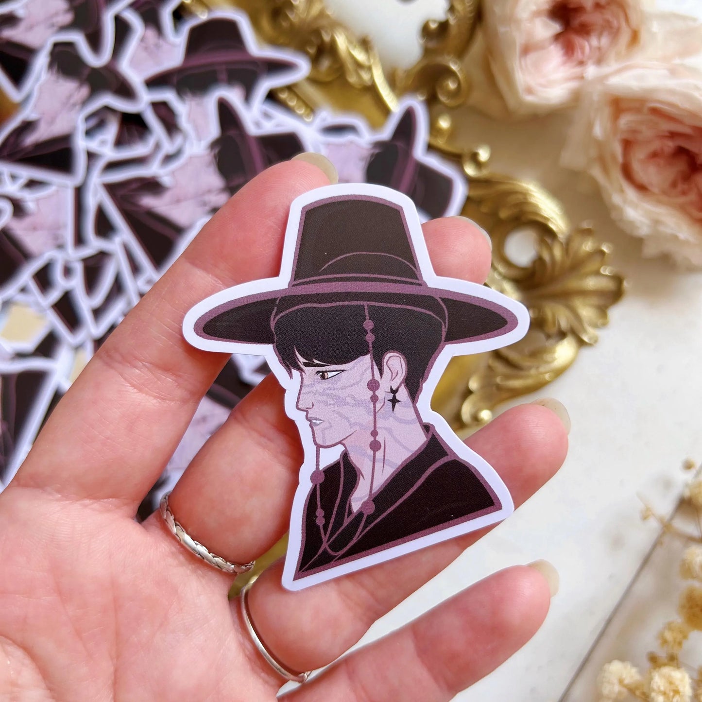 Kpop demon hunters stickers