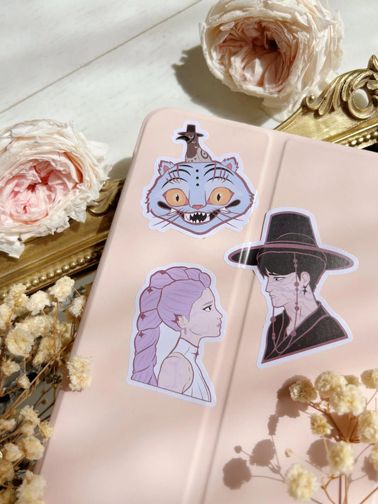 Kpop demon hunters stickers