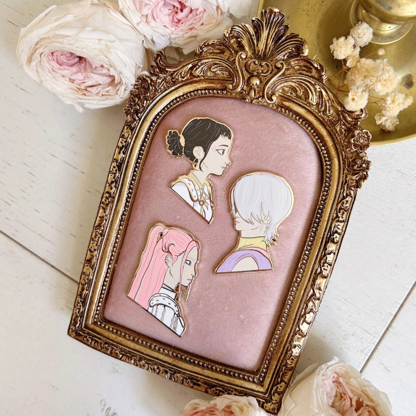 Kpop demon hunters pins profiles new
