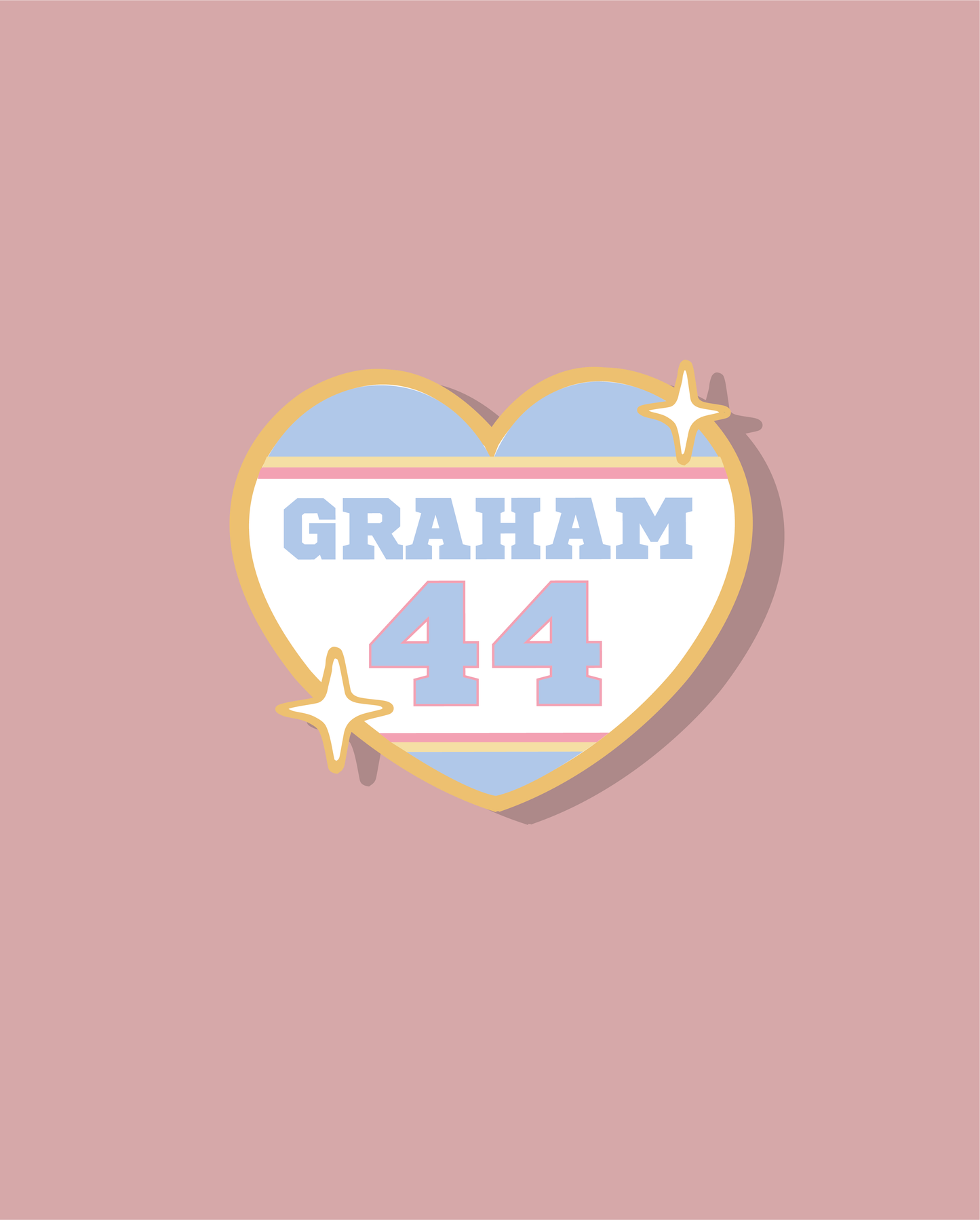 PRE ORDER - Off Campus hearts pins